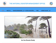 Tablet Screenshot of ndmo.gov.fj